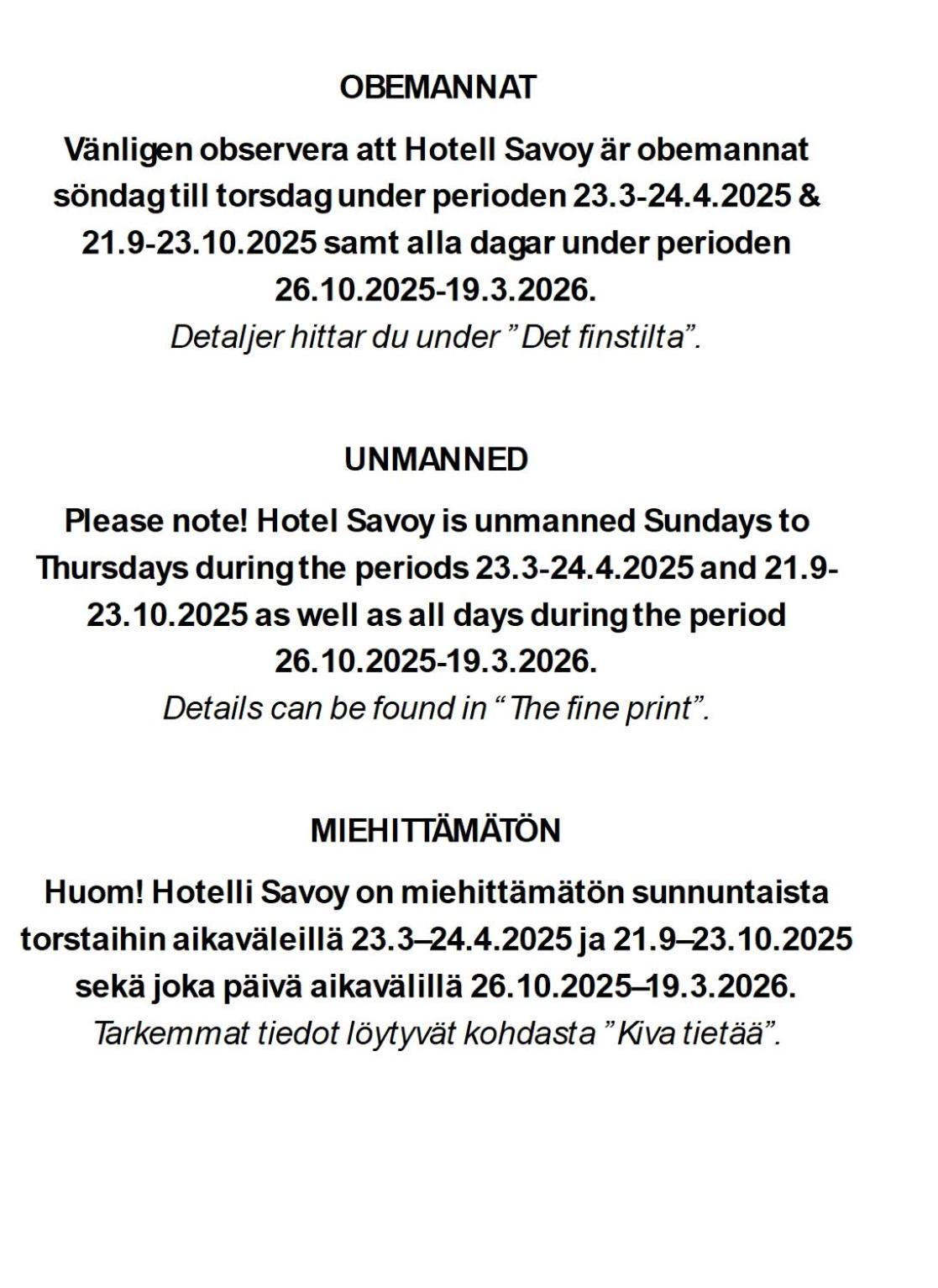 Hotel Savoy Mariehamn Luaran gambar